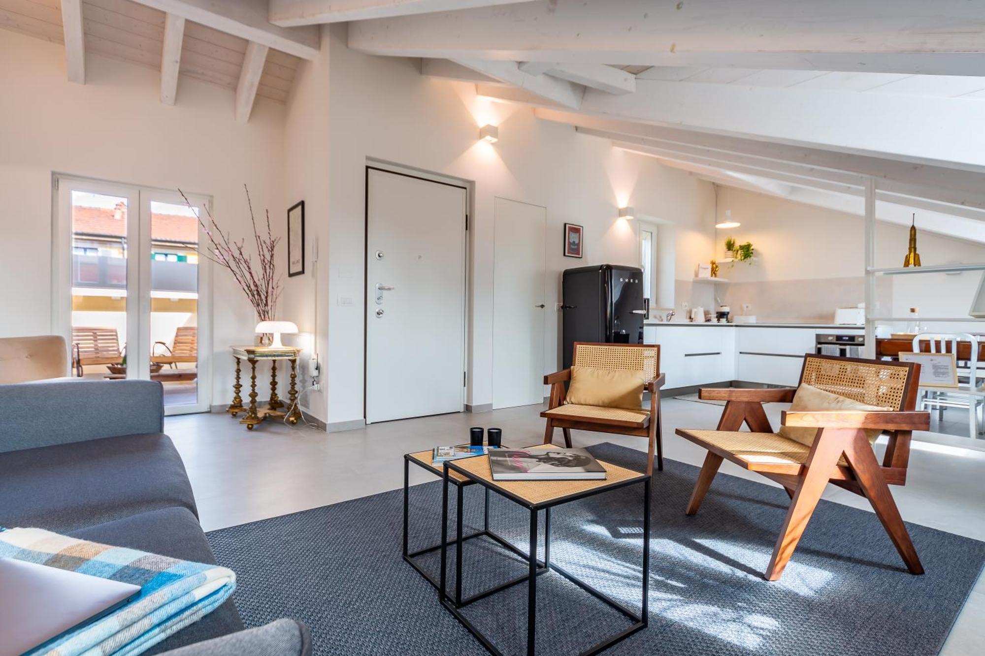 Apartamento La Mansarda Di Sarpi Milán Exterior foto